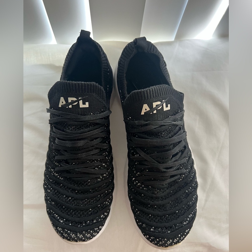 APL Women's TechLoom Wave
Black and White Sneakers